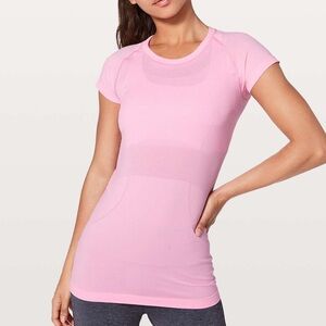 Miami Pink Lululemon Short Sleeve Swiftly Tech